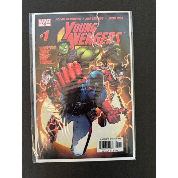 Young Avengers #1 VF/NM; NEWSTAND* 1st appearance of Kate Bishop Patriot Hulking - Picture 1 of 10